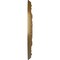 Ekena Millwork Apollo Ceiling Medallion (Fits Canopies up to 5 5/8"), 16 1/2"OD x 3 5/8"ID x 1 1/8"P, Pale Gold CM16APPAS - alternate 2